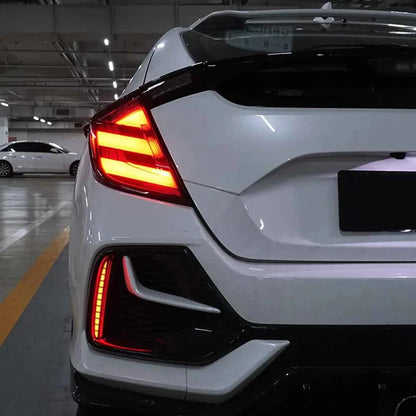 NTXGlow Smoked LED Tail Lights (2016-2021 Honda Civic Hatchback)