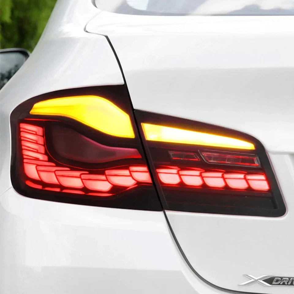 NTXGlow Smoked LED GTS Tail Lights (2011-2017 BMW 5-Series F10 F18 M5)