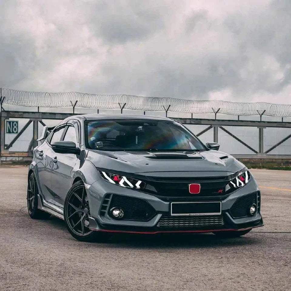 NTXGlow Demon Eye LED Headlights (2016-2021 Honda Civic 10th Gen)
