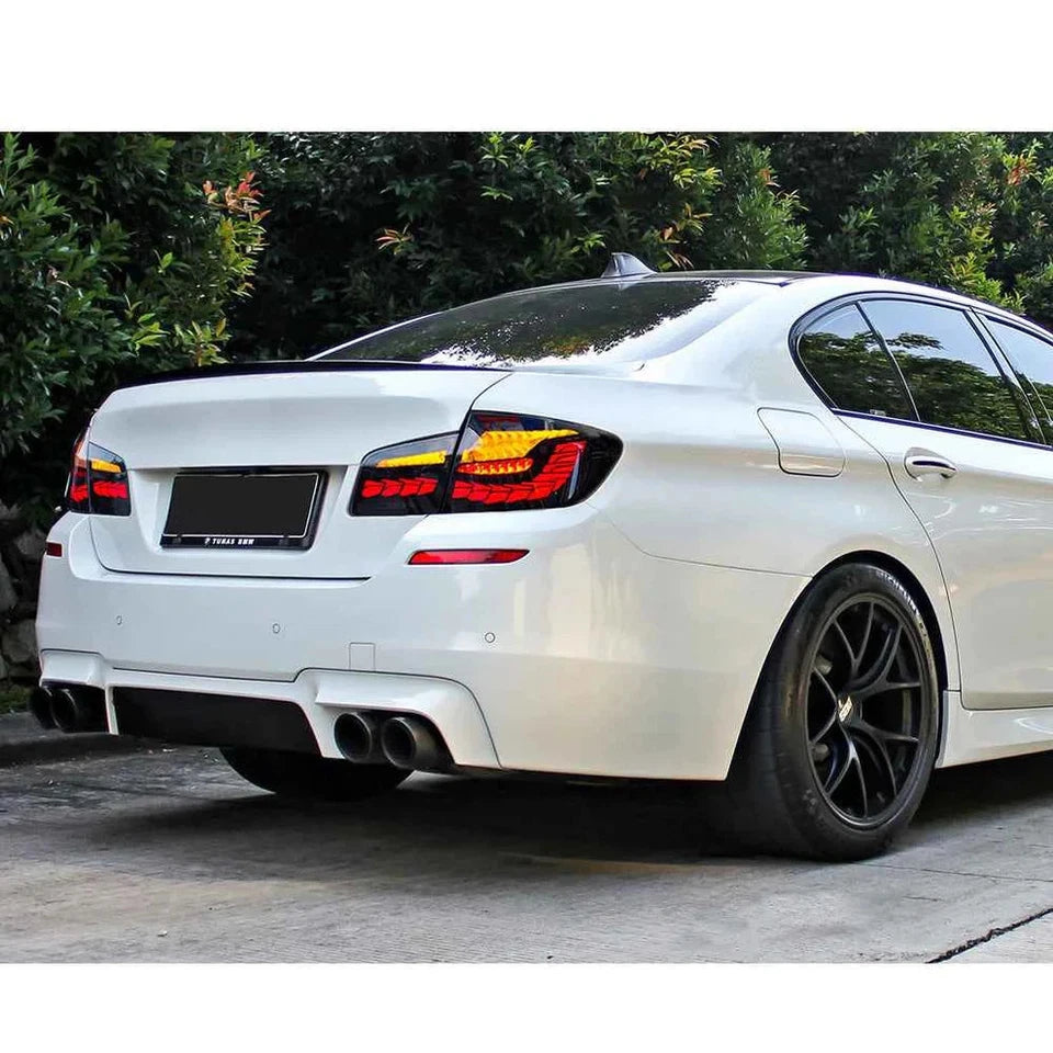 NTXGlow Smoked LED Tail Lights (2011-17 BMW 5-Series F10, F18)