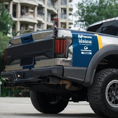 NTXGlow Clear Digital LED Tail Lights (2015-2020 Ford F-150)