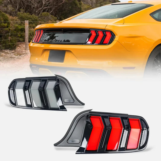 NTXGlow Smoked LED Tail Lights (2015-2023 Ford Mustang Shelby GT350, GT500)