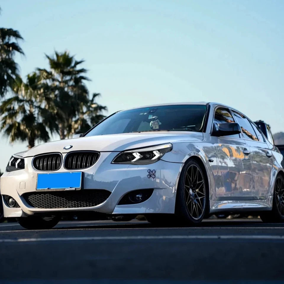 NTXGlow LED Headlights (2005-2010 BMW 5-Series E60, 525i, 530i, 540i)