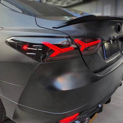 NTXGlow Smoke Tail Lights For (2018-2024 Toyota Camry SE, LE, XSE, XLE, TRD)
