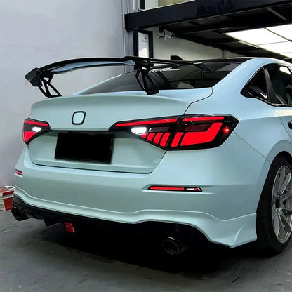 NTXGlow Smoked White LED Tail Lights (2022-2025 Honda Civic 11th Gen)