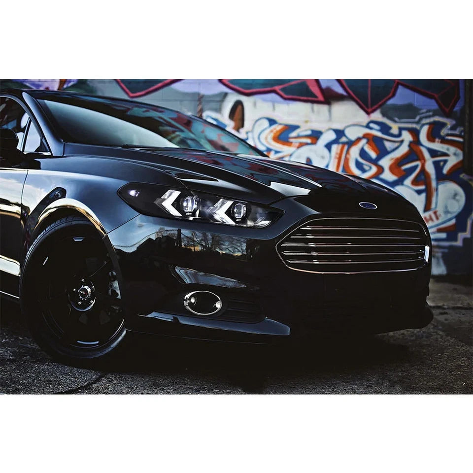 NTXGlow Demon Eye Halogen Headlights (2013-2016 Ford Fusion & Mondeo)