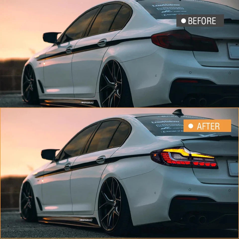 NTXGlow LED Tail Lights (2018-2022 BMW 5-Series G30 G38 520 530 540 M5 F90)