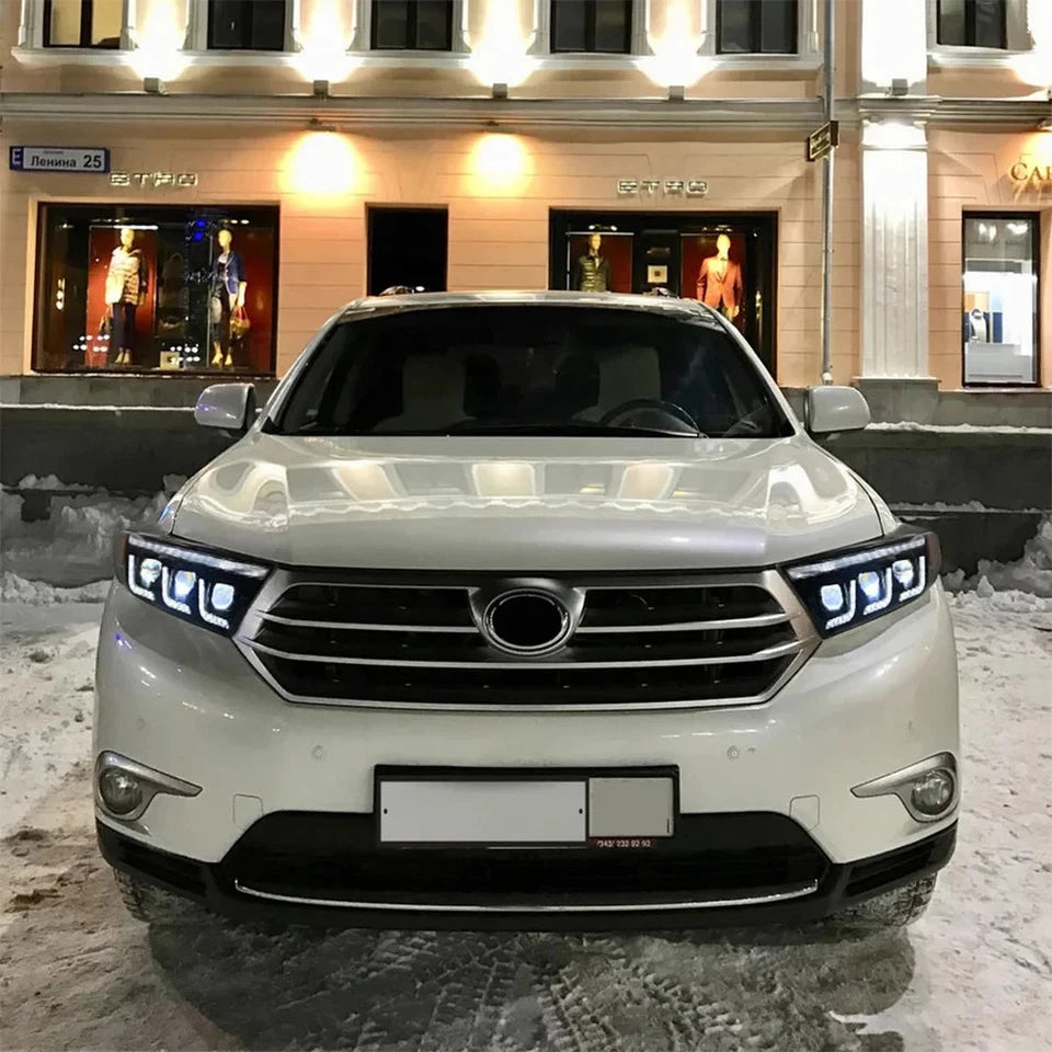 NTXGlow Demon Eyes LED Headlights (2012-2014 Toyota Highlander)
