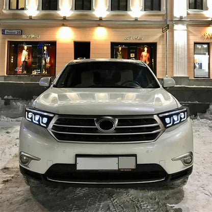 NTXGlow Demon Eyes LED Headlights (2012-2014 Toyota Highlander)