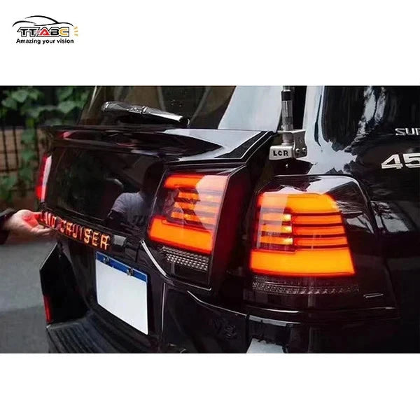 NTXGlow Red LED Tail Lights (2016-2020 Toyota Land Cruiser)