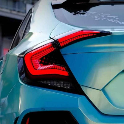 NTXGlow Smoked Red LED Tail Lights (2016-2021 Honda Civic 10th)