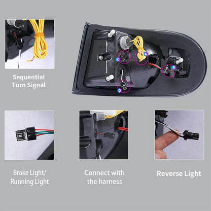 NTXGlow RGB LED Tail Lights (2007-2021 Toyota FJ Cruiser)