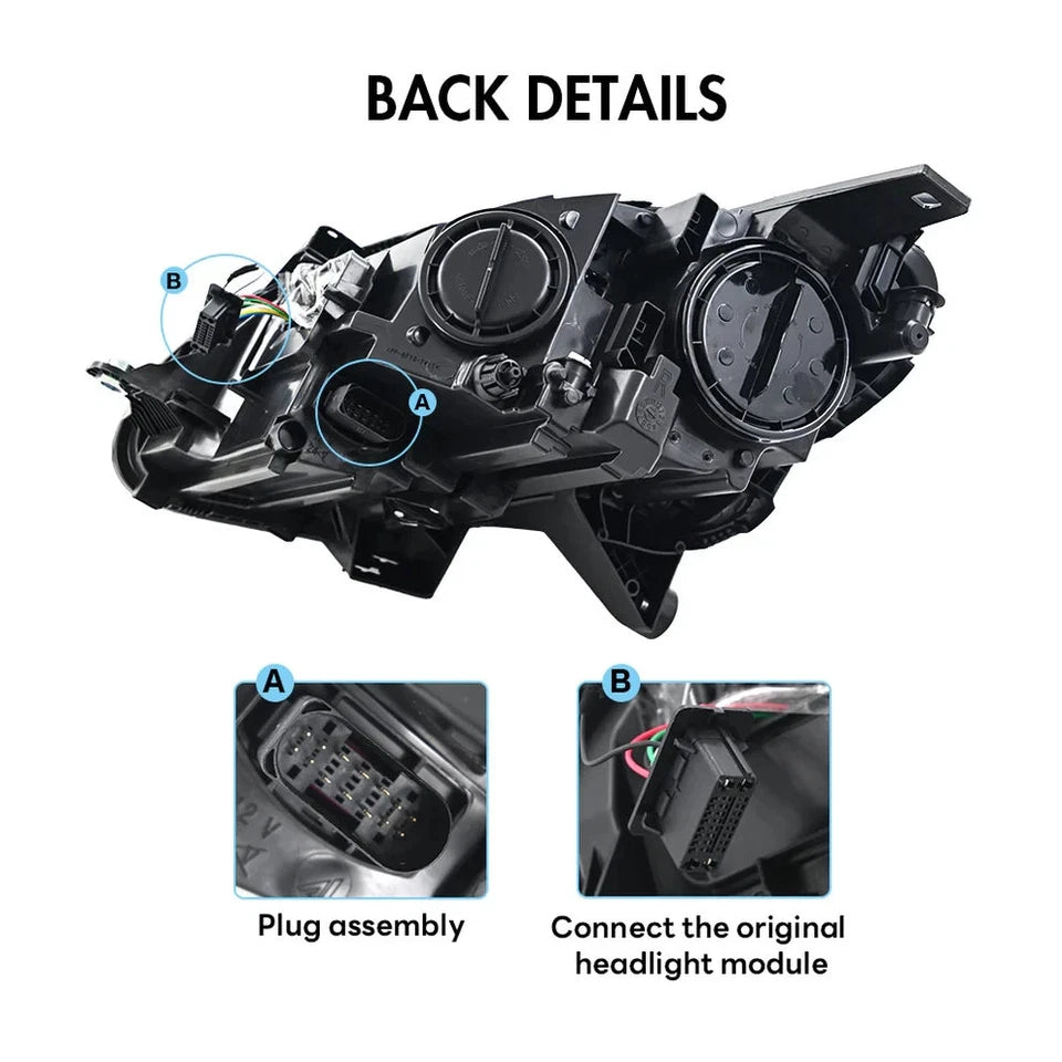 NTXGlow LED Headlights (2010-2017 Mercedes-Benz W251 R-Class)