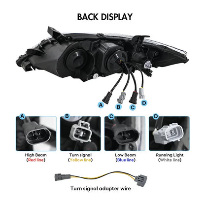 NTXGlow LED Headlights (2010-2011 Toyota Camry)