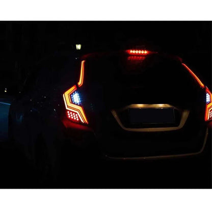 NTXGlow Smoked LED Tail Lights with Start-up Animation (2014-2018 Honda Jazz)