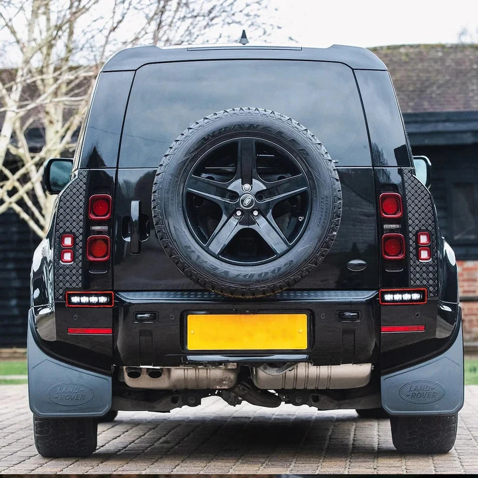 Defender 50th Rear Light NTXGlow LED Bumper Brake Tail Lights (2020-2025 Land Rover Defender)