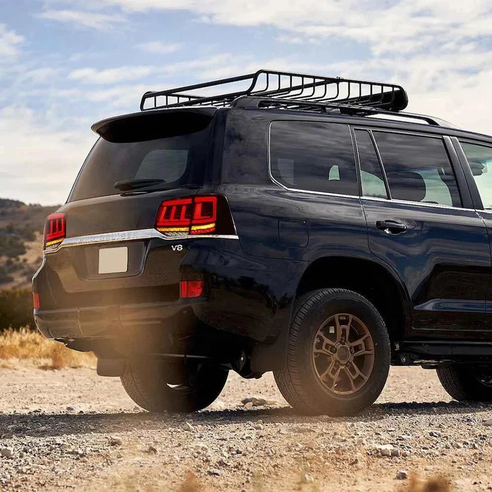 NTXGlow Smoked LED Tail Lights (2016-2020 Toyota Land Cruiser LC200)