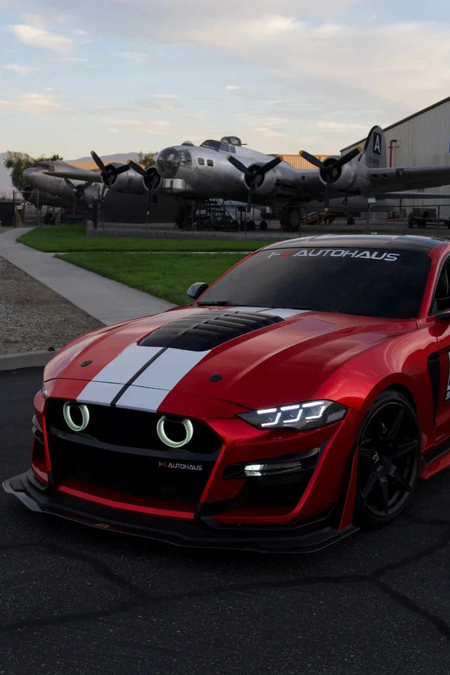 NTXGlow Triple Beam LED Headlights (2018-2023 Ford Mustang S650)