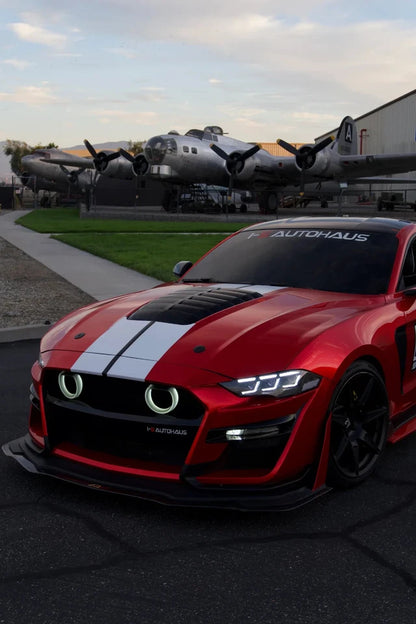 NTXGlow Triple Beam LED Headlights (2018-2023 Ford Mustang S650)