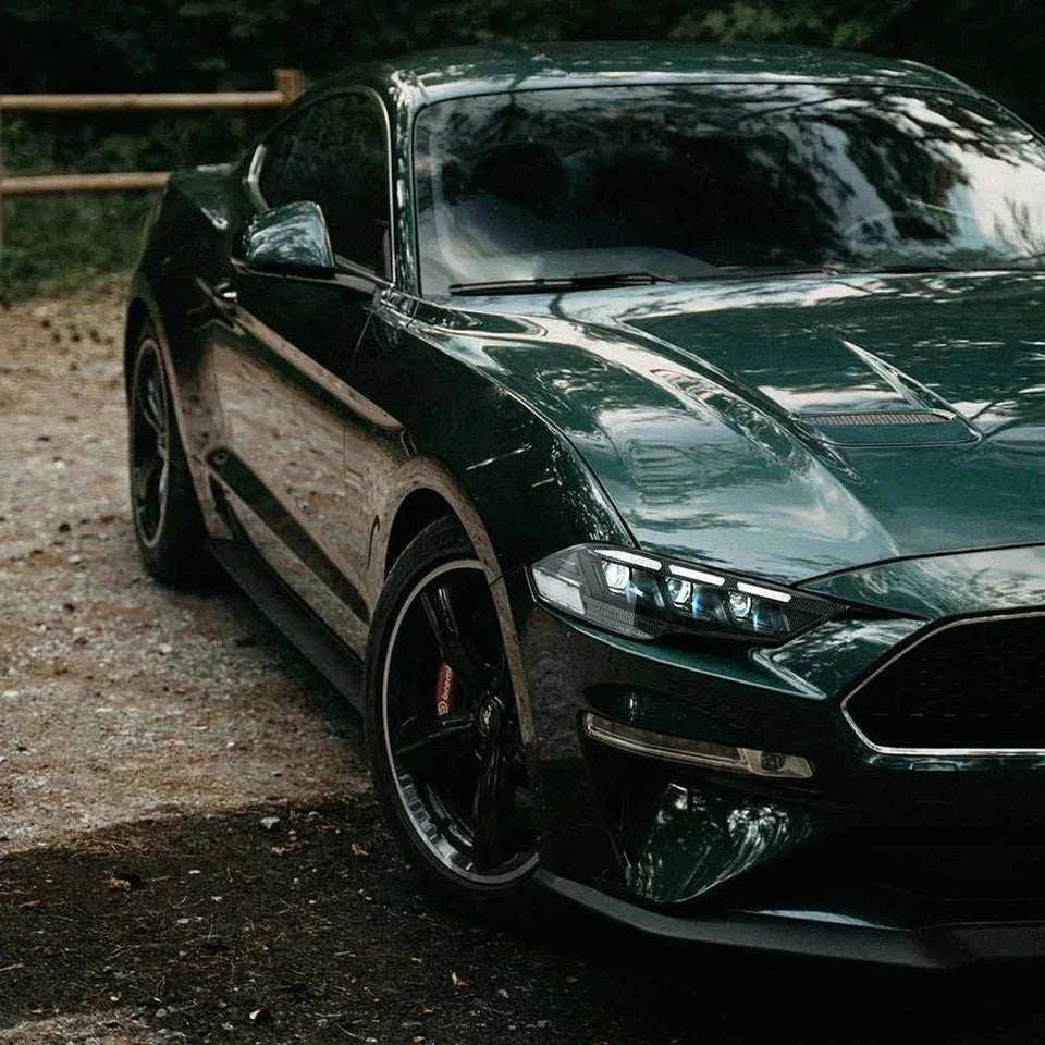 NTXGlow Carbon Fiber LED Headlights (2018-2023 Ford Mustang S650)