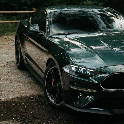 NTXGlow Carbon Fiber LED Headlights (2018-2023 Ford Mustang S650)