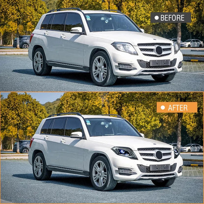 NTXGlow LED Headlights (2013-2015 Mercedes-Benz GLK350, GLK250)