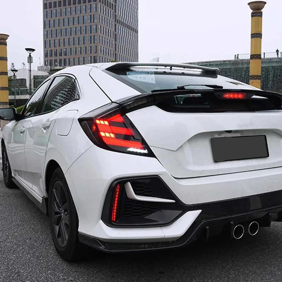 NTXGlow Smoked LED Tail Lights (2016-2021 Honda Civic Hatchback)