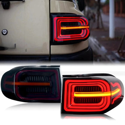 NTXGlow Smoked LED Tail Lights (2007-2021 Toyota FJ Cruiser)
