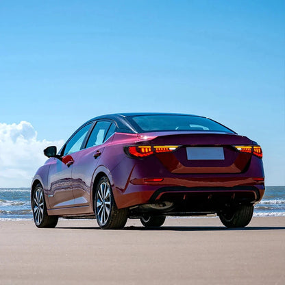 NTXGlow Red LED Tail Lights (2019-2021 Nissan Sylphy Sentra Pulsar)