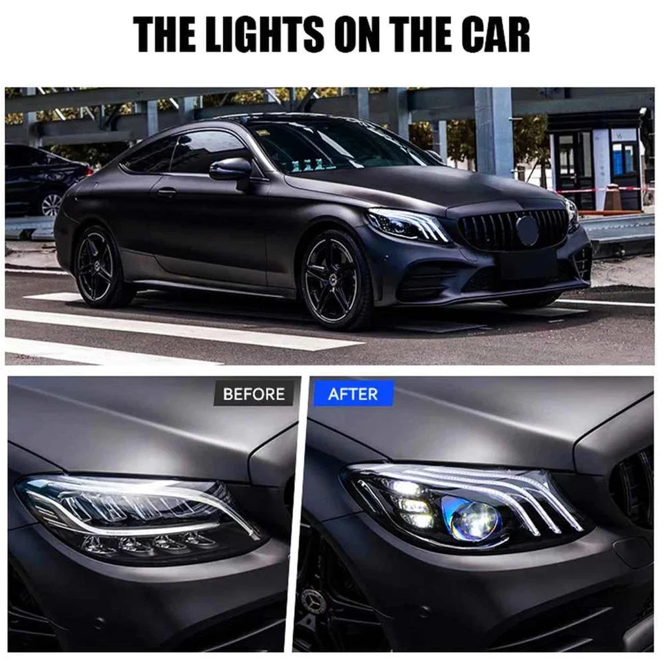NTXGlow LED Headlights (2015-2021 Mercedes-Benz W205 C180 C200 C260 Maybach Exelero)