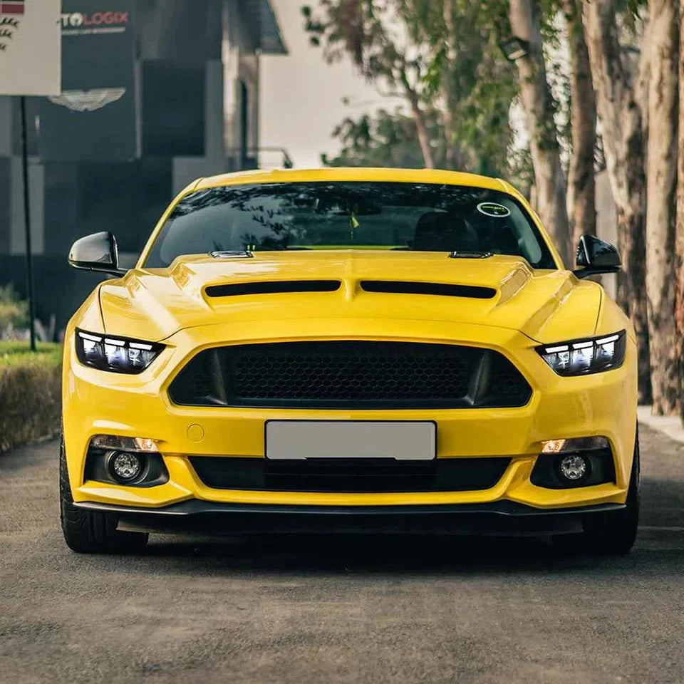 NTXGlow Carbon Fiber LED Headlights (2015-2017 Ford Mustang S550)