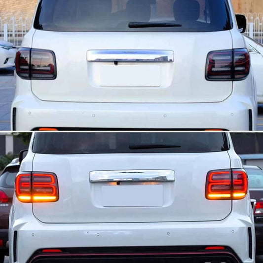 NTXGlow Start-Up Animation Smoked LED Tail Lights (2017-20 Nissan Armada & Patrol)