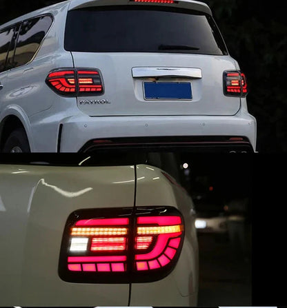 NTXGlow Start-Up Animation Smoked LED Tail Lights (2017-2020 Nissan Patrol Y62)