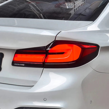 NTXGlow Smoked OLED GTS Tail Lights (2018-2022 BMW 5-Series G30, G38)