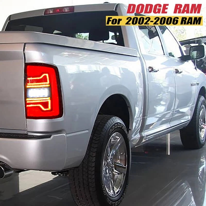 NTXGlow Smoked LED Tail Lights (2002-2006 Dodge Ram 1500, 2500, 3500)