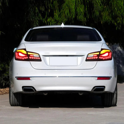 NTXGlow Smoked LED GTS Tail Lights (2011-2017 BMW 5-Series F10 F18 M5)