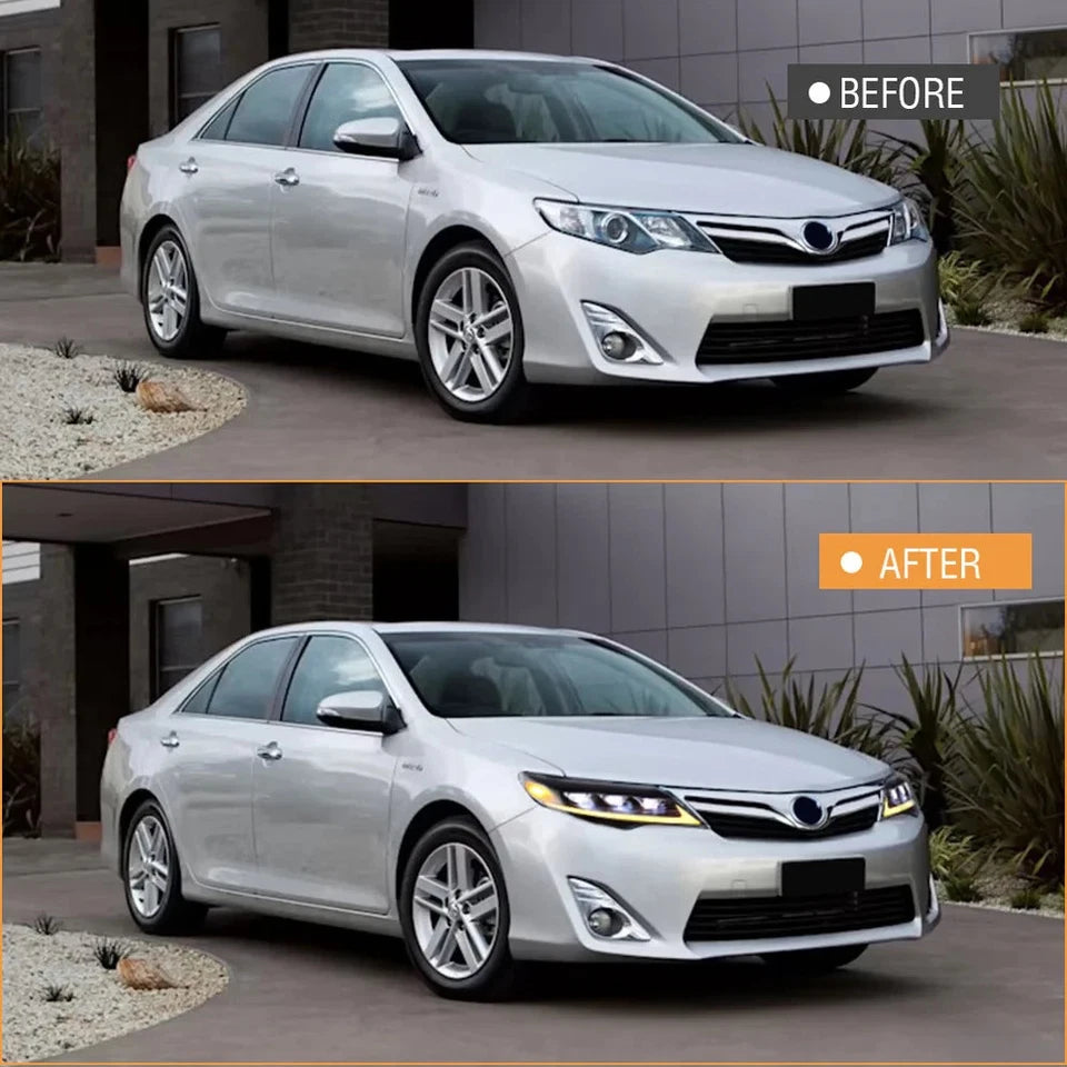 NTXGlow Animated Sequential LED Headlights (2012-2014 Toyota Camry)
