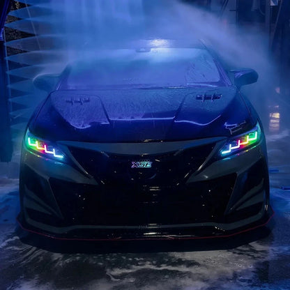 NTXGlow RGB Quad Projector Headlights (2018-2024 Toyota Camry LE, SE, XLE, XSE, TRD)