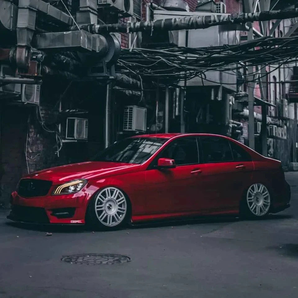 NTXGlow Clear LED Headlights (2007-2014 Mercedes-BENZ C-Class W204)