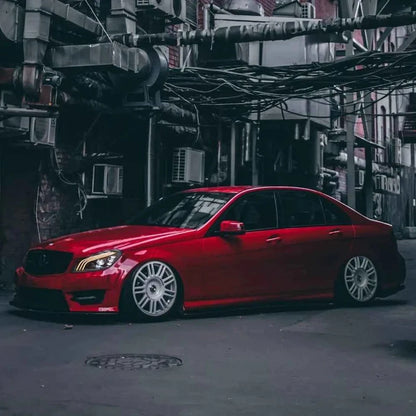 NTXGlow Clear LED Headlights (2007-2014 Mercedes-BENZ C-Class W204)