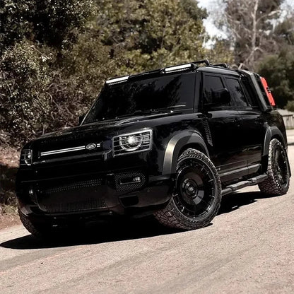 NTXGlow Front Grille Trim LED DRL Strip Light Black (2020-25 Land Rover Defender 90 110)