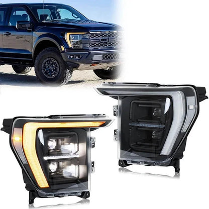 NTXGlow LED Headlights (2015-17 Ford F-150 & 2015-20 Raptor)