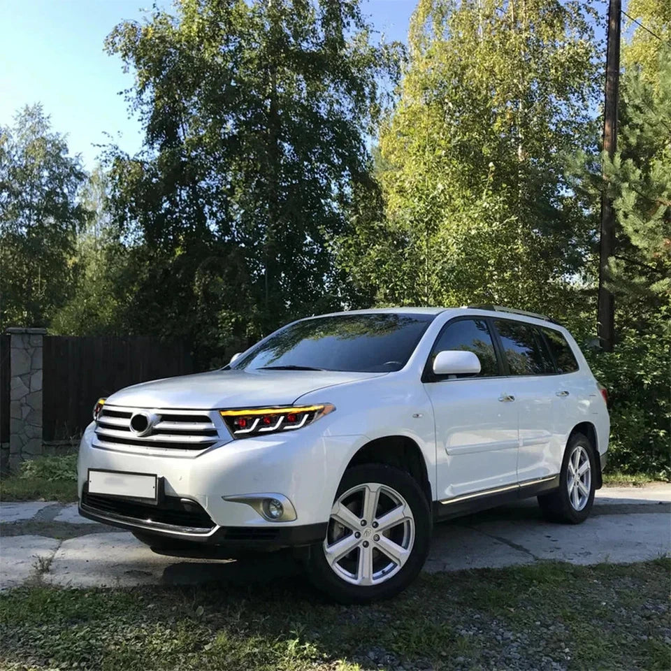 NTXGlow Demon Eyes LED Headlights (2012-2014 Toyota Highlander)