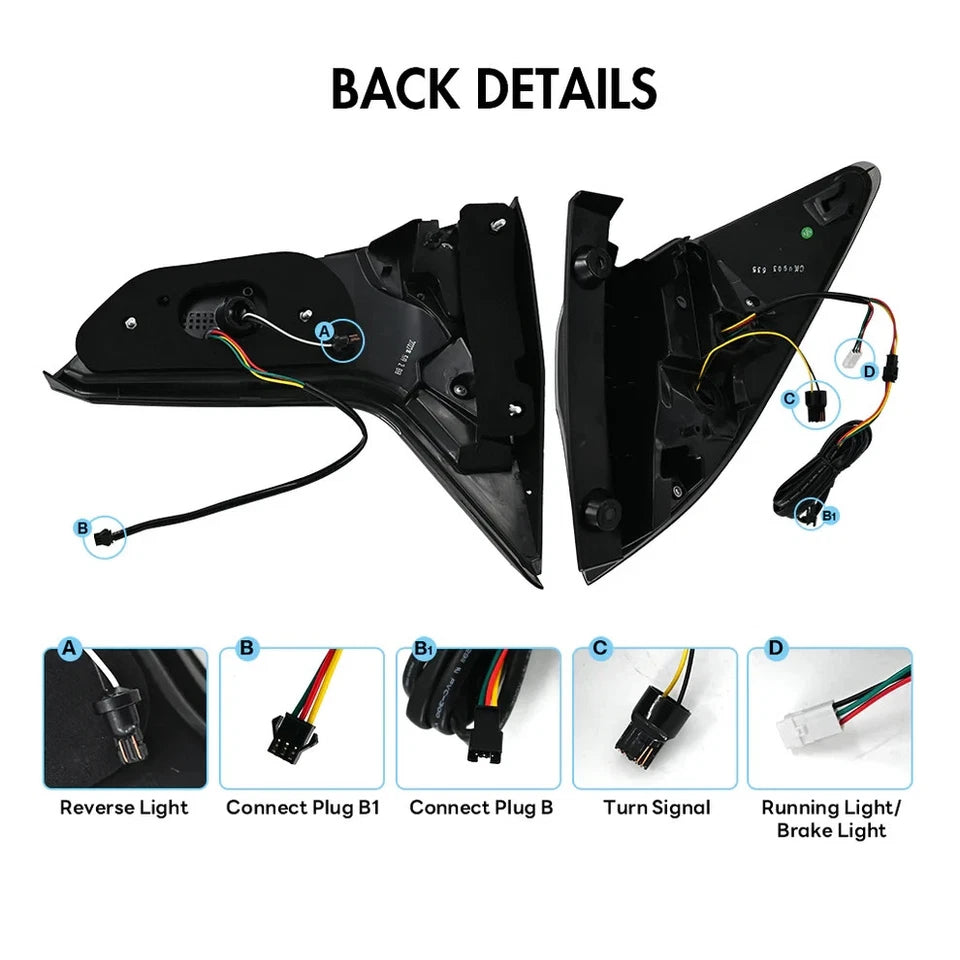 NTXGlow Smoked LED Tail Lights (2016-2019 Honda HR-V)