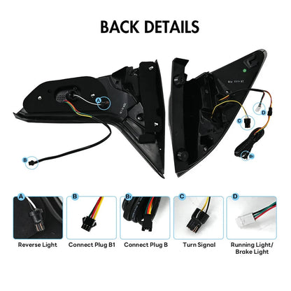 NTXGlow Smoked LED Tail Lights (2016-2019 Honda HR-V)