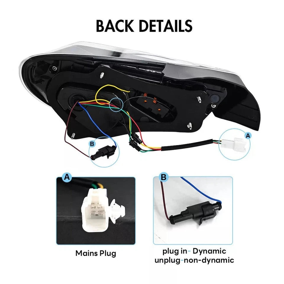 NTXGlow RGB Tail Lights (2012-20 Toyota GR86, Subaru BRZ, Scion FR-S)