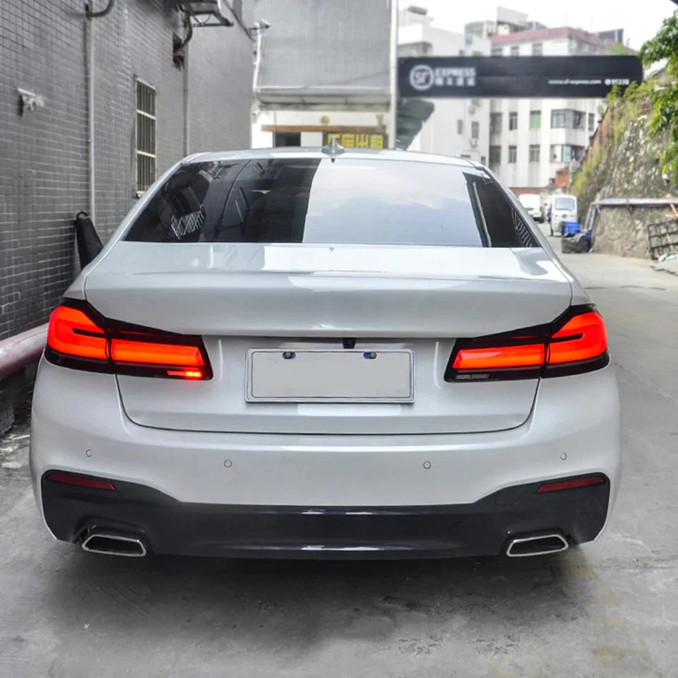 NTXGlow Smoked OLED GTS Tail Lights (2018-2022 BMW 5-Series G30, G38)