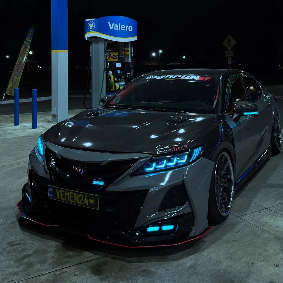 NTXGlow RGB Quad Projector Headlights (2018-2024 Toyota Camry LE, SE, XLE, XSE, TRD)