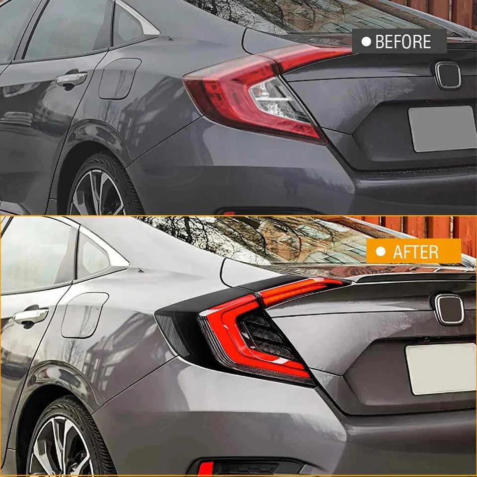 NTXGlow Smoked LED Tail Lights (2016-2021 Honda Civic 10th Gen)