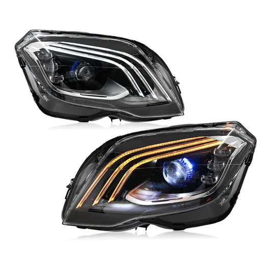 NTXGlow LED Headlights (2013-2015 Mercedes-Benz GLK350, GLK250)